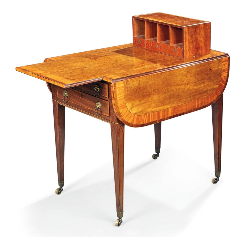 Пемброк: первый раскладной стол и прародитель столов-книжек